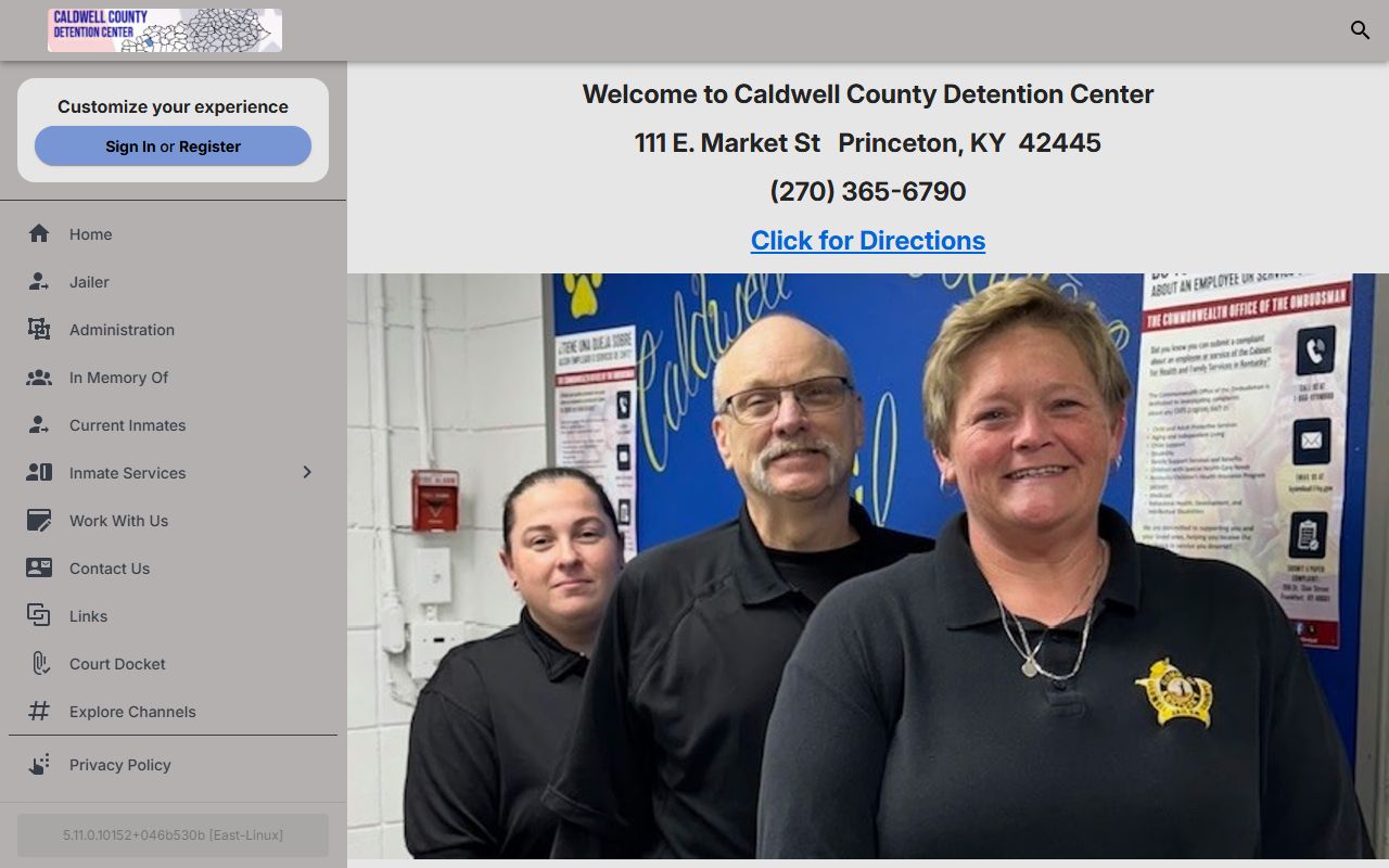 Caldwell County arrest records and court charges detention center