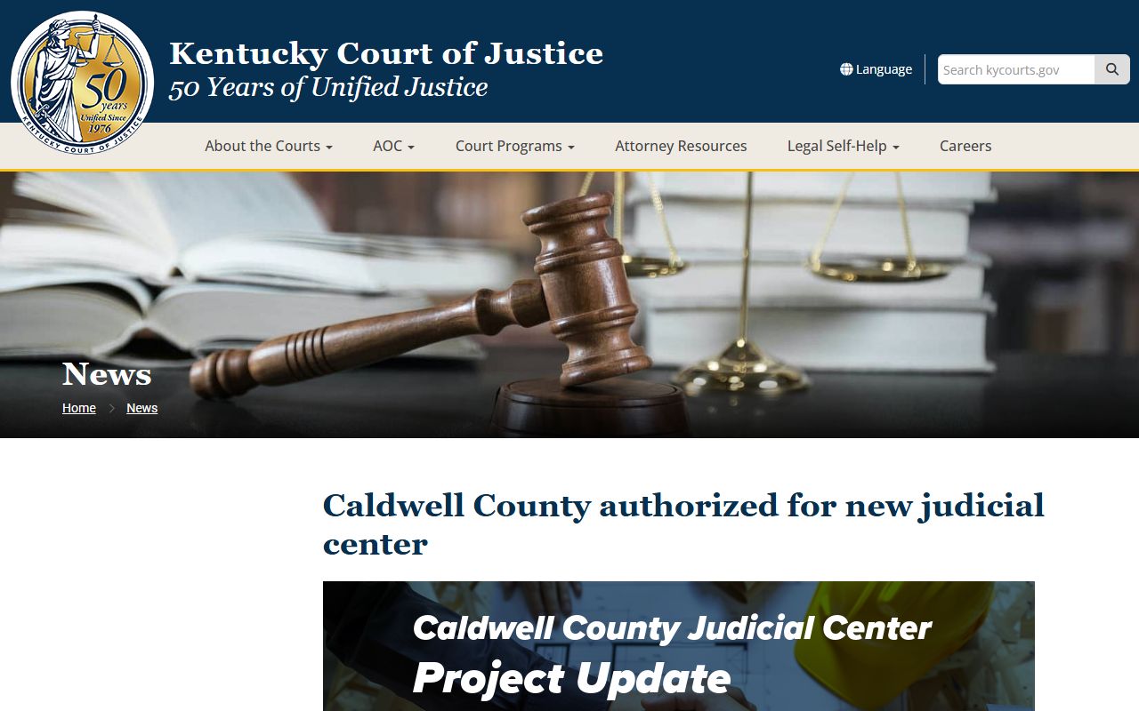 Caldwell County Circuit Court judicial center record source