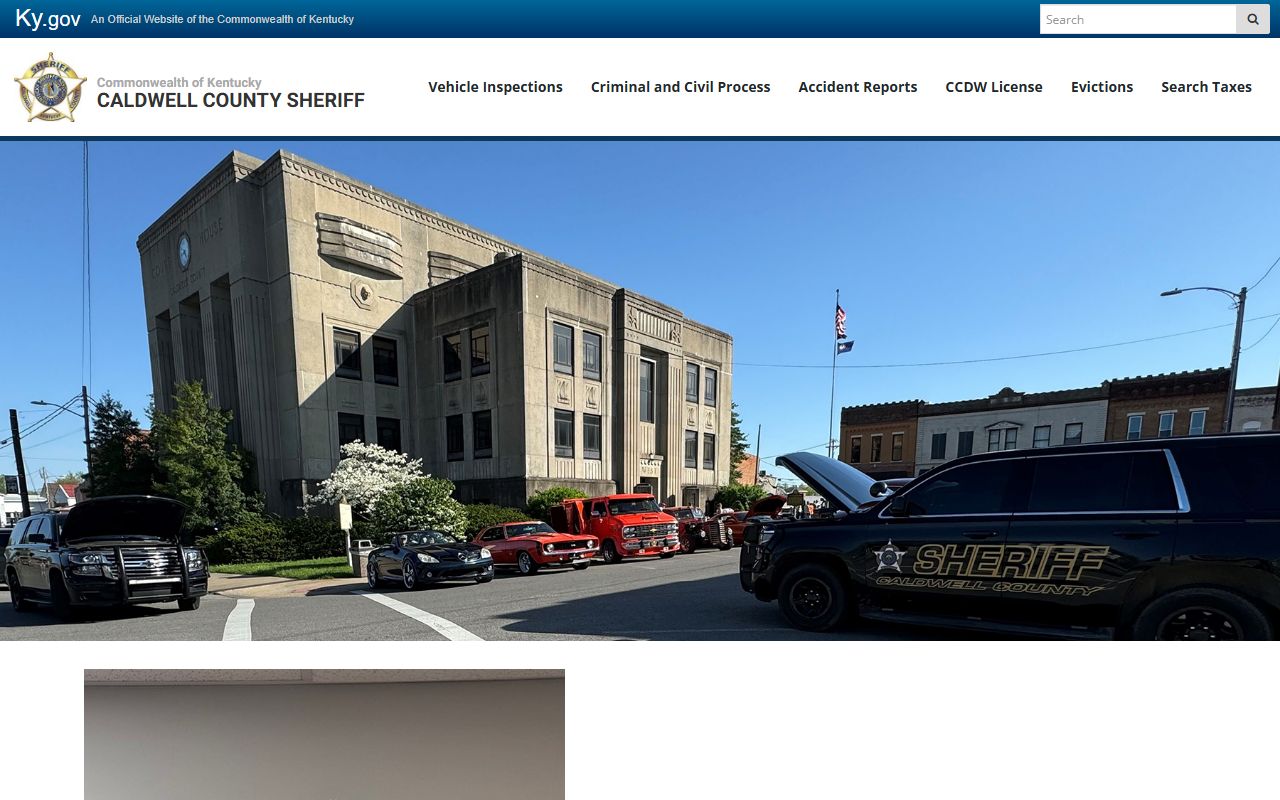 Caldwell County warrant records sheriff warrant duties source